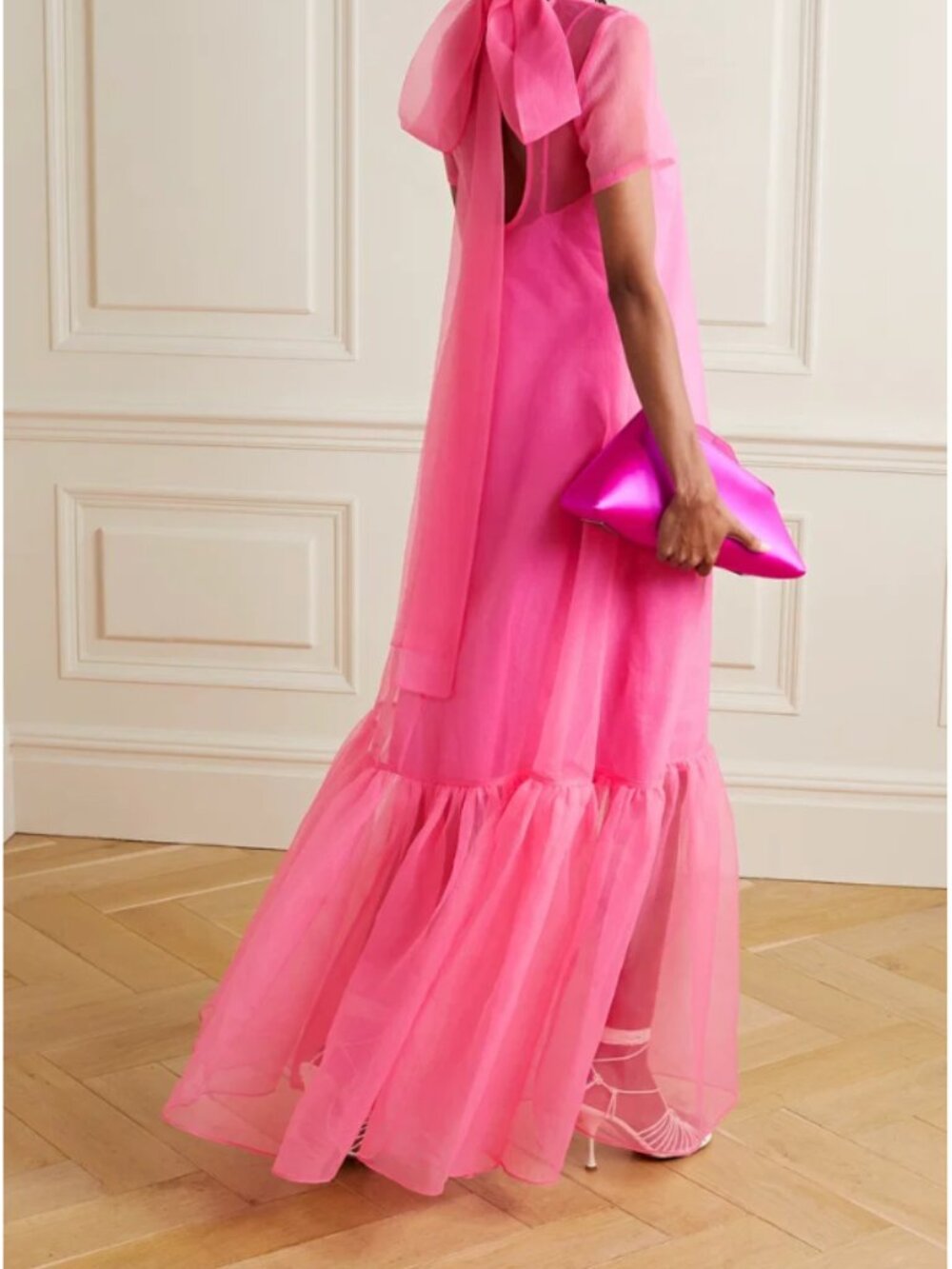 STAUD Pink Calluna Dress - Picture 3 of 5